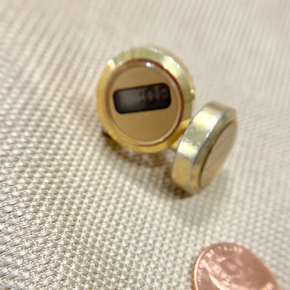 Gold Watch Cufflinks